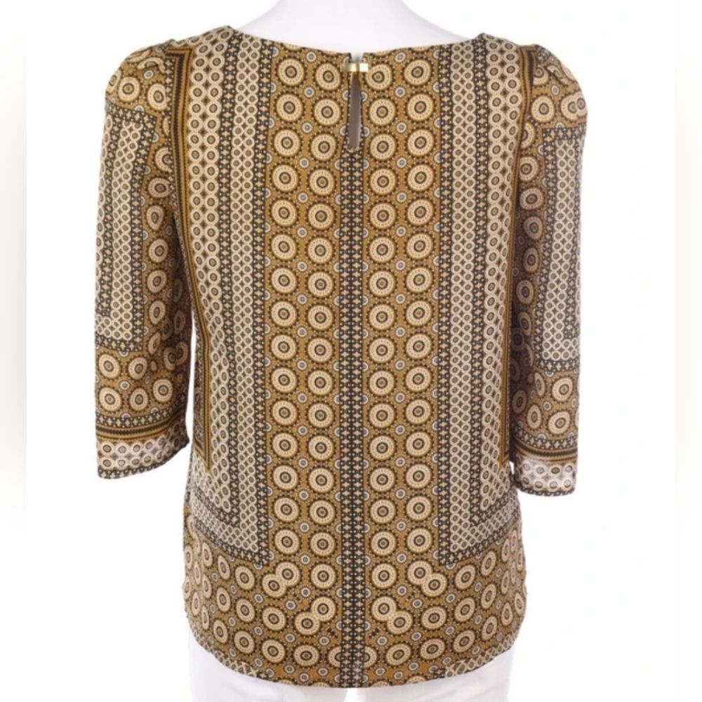 Mango Geometric Patterned Blouse - Picture 2 of 9